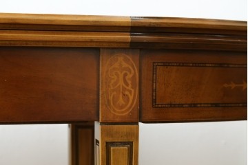 中古　美品　イタリア高級家具　メデア(Medea)　2way拡張式コンソールテーブル　定価約120万円以上　(R-089401)