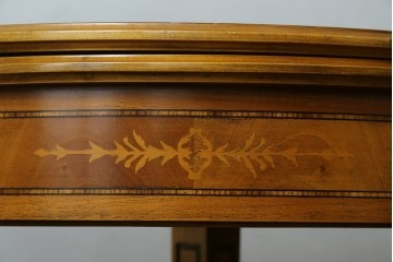 中古　美品　イタリア高級家具　メデア(Medea)　2way拡張式コンソールテーブル　定価約120万円以上　(R-089401)