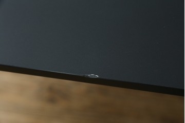 中古　美品　BoConcept(ボーコンセプト)　TORINO(トリノ)　ブラックカラーがスタイリッシュなダイニングテーブル　定価約15万円　(R-089406)