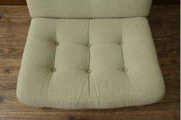 中古　美品　天童木工(Tendo)　ゆったりとくつろげるイージーチェア　(R-089421)