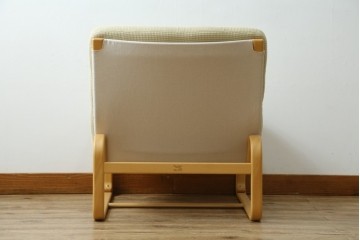 中古　美品　天童木工(Tendo)　ゆったりとくつろげるイージーチェア　(R-089421)