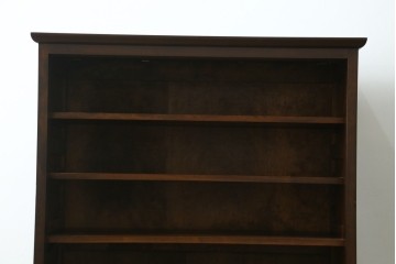 中古　美品　松本民芸家具　深みのある色合いと横桟扉が趣深い下駄箱　(R-089430)