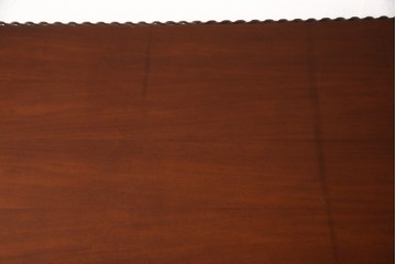 中古　マホガニー材　アンティーク調の優美な両袖デスク　(R-089432)