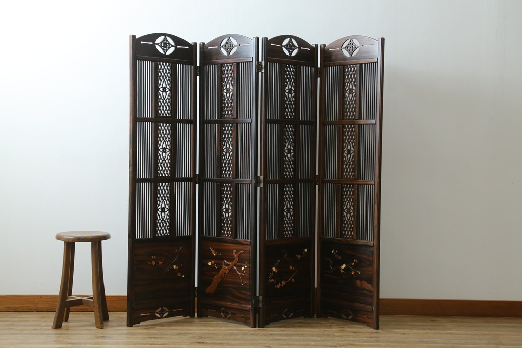 公式】アンティーク家具ラフジュ工房商品詳細ページ中古 美品 黒檀