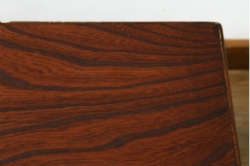 和製ヴィンテージ　欅材　囲炉裏　木目を生かした端正な囲炉裏テーブル　(R-089443)