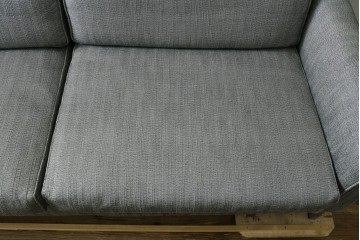中古　ACTUS(アクタス)取扱い　eilersen(アイラーセン)　GROUP-E MELLOW(メロー)　ストリームラインソファ(STREAMLINESOFA)　ヘッドレスト付き2人掛けソファとオットマンのセット　(R-089444)
