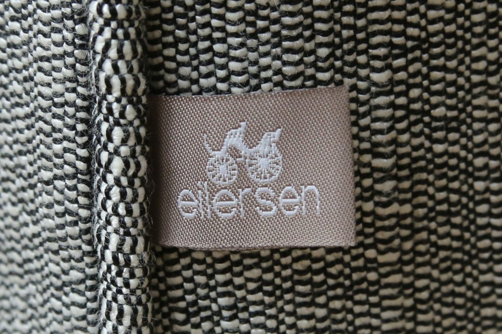 中古　ACTUS(アクタス)取扱い　eilersen(アイラーセン)　GROUP-E MELLOW(メロー)　ストリームラインソファ(STREAMLINESOFA)　ヘッドレスト付き2人掛けソファとオットマンのセット　(R-089444)