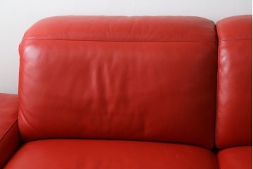 中古　美品　Domicil(ドミシール)　ゆったりとくつろげる2人掛けソファ　定価約46万円　(R-089449)