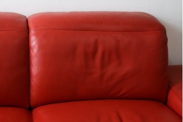 中古　美品　Domicil(ドミシール)　ゆったりとくつろげる2人掛けソファ　定価約46万円　(R-089449)