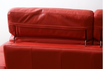 中古　美品　Domicil(ドミシール)　ゆったりとくつろげる2人掛けソファ　定価約46万円　(R-089449)