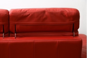 中古　美品　Domicil(ドミシール)　ゆったりとくつろげる2人掛けソファ　定価約46万円　(R-089449)