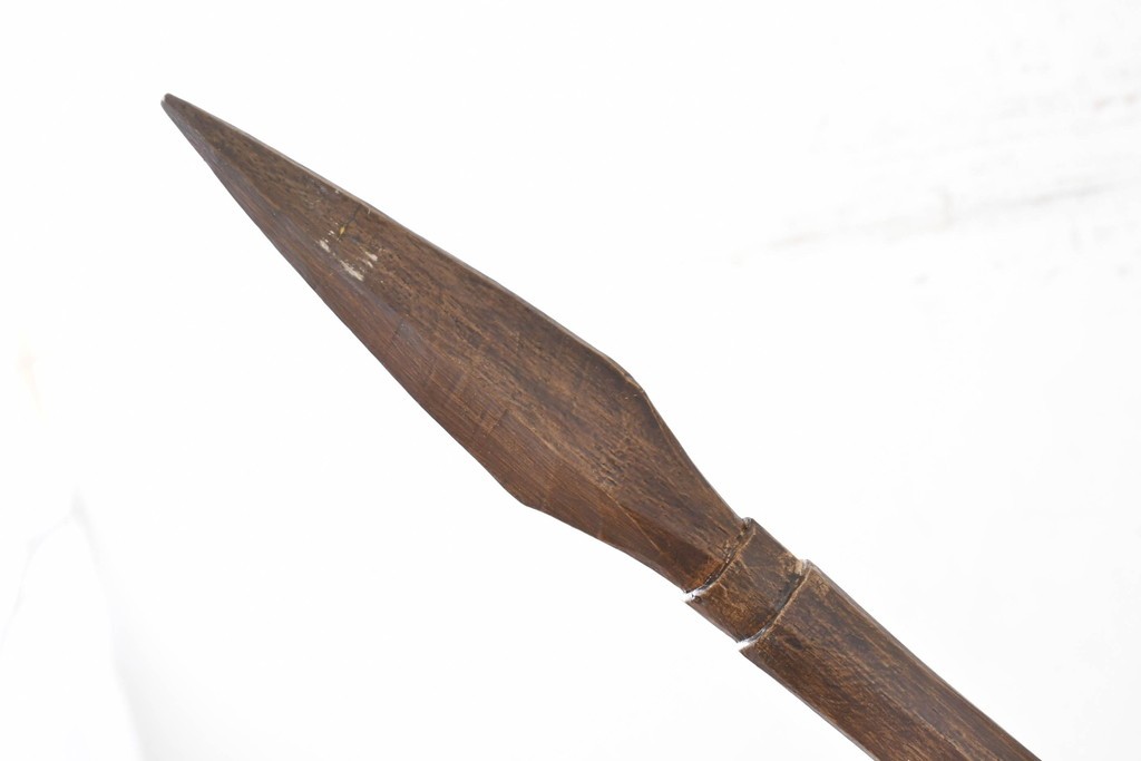  新古品　バリ島　特注製作品　高さ約2mのシガーストアインディアンの大型オブジェ　(R-089465)
