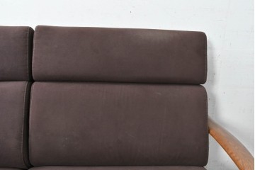 中古　美品　浜本工芸(HAMAMOTO)　No.8200リビングチェア　曲木フレームが美しいハイバックソファ　(R-089467)