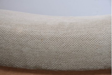 中古　カリモク家具(karimoku)　ナラ材　リクライニング機能付き　ナチュラルテイストなソファとオットマン2個のセット　(R-089475)