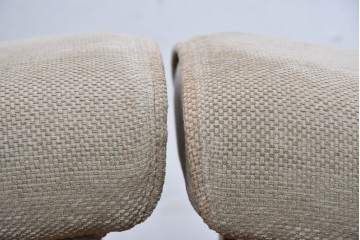 中古　カリモク家具(karimoku)　ナラ材　リクライニング機能付き　ナチュラルテイストなソファとオットマン2個のセット　(R-089475)