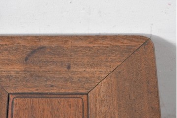 和製アンティーク　欅(ケヤキ)材　力強い木目を楽しめる関西火鉢　(R-089480)