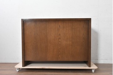 中古　カリモク家具(karimoku)　domani(ドマーニ)　Morganton(モーガントン)　洗練されたデザインのワークデスク　定価約18万円　(R-089483)