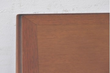 中古　希少な廃番品　maruni(マルニ木工)　地中海ロイヤルシリーズ(ROYAL)　重厚で品格のある両袖机　定価約56万円　(R-089484)