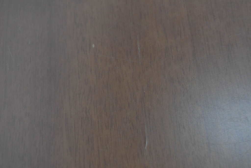 中古　希少な廃番品　maruni(マルニ木工)　地中海ロイヤルシリーズ(ROYAL)　重厚で品格のある両袖机　定価約56万円　(R-089484)