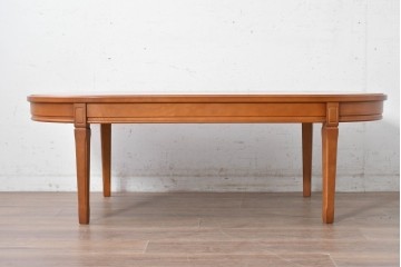 中古　maruni(マルニ木工)　地中海シリーズ　クラシックで重厚感のあるセンターテーブル137　(R-089486)