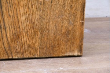 中古　特大!!　栓無垢材　幅3メートルの圧巻のスケールを誇るテーブルトップ　制作費約60万円　(R-089502)