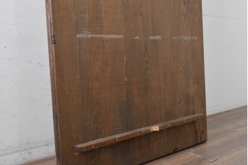 中古　特大!!　栓無垢材　幅3メートルの圧巻のスケールを誇るテーブルトップ　制作費約60万円　(R-089502)