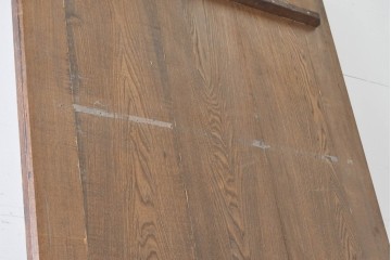 中古　特大!!　栓無垢材　幅3メートルの圧巻のスケールを誇るテーブルトップ　制作費約60万円　(R-089502)