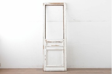 イギリスアンティーク建具　1920年頃　特大!!　高さ約2.4mのペイントドア1枚　(R-089503)