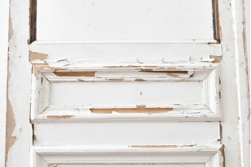 イギリスアンティーク建具　1920年頃　特大!!　高さ約2.4mのペイントドア1枚　(R-089503)