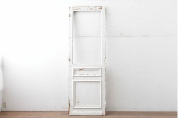 イギリスアンティーク建具　1920年頃　特大!!　高さ約2.4mのペイントドア1枚　(R-089503)