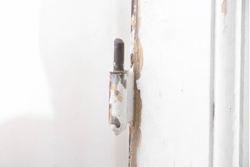 イギリスアンティーク建具　1920年頃　特大!!　高さ約2.4mのペイントドア1枚　(R-089503)