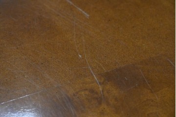 中古　アメリカ最高級ブランド　Century Furniture(センチュリー・ファニチャー)　曲線的な脚部が印象的なエクステンションテーブル　定価約220万円　(R-089514)