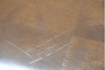 中古　アメリカ最高級ブランド　Century Furniture(センチュリー・ファニチャー)　曲線的な脚部が印象的なエクステンションテーブル　定価約220万円　(R-089514)