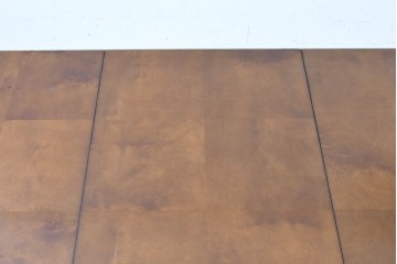 中古　アメリカ最高級ブランド　Century Furniture(センチュリー・ファニチャー)　曲線的な脚部が印象的なエクステンションテーブル　定価約220万円　(R-089514)
