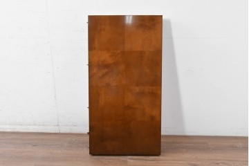 中古　アメリカ最高級ブランド　Century Furniture(センチュリー・ファニチャー)　曲線的な脚部が印象的なエクステンションテーブル　定価約220万円　(R-089514)