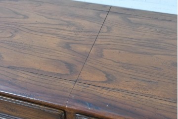 中古　希少モデル　DREXEL HERITAGE(ドレクセルヘリテイジ)　拡張天板と引き出しを備えたクラシカルなサービングカート　(R-089520)