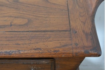 中古　希少モデル　DREXEL HERITAGE(ドレクセルヘリテイジ)　拡張天板と引き出しを備えたクラシカルなサービングカート　(R-089520)