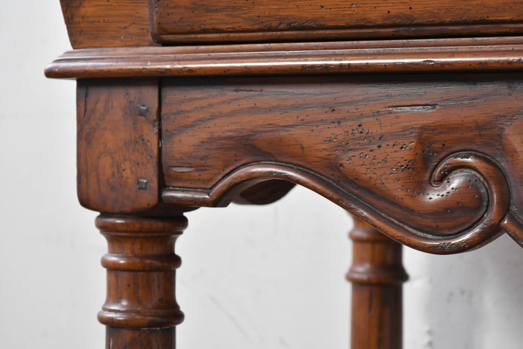 中古　希少モデル　DREXEL HERITAGE(ドレクセルヘリテイジ)　拡張天板と引き出しを備えたクラシカルなサービングカート　(R-089520)