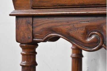 中古　希少モデル　DREXEL HERITAGE(ドレクセルヘリテイジ)　拡張天板と引き出しを備えたクラシカルなサービングカート　(R-089520)