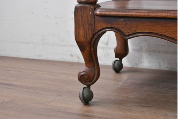 中古　希少モデル　DREXEL HERITAGE(ドレクセルヘリテイジ)　拡張天板と引き出しを備えたクラシカルなサービングカート　(R-089520)