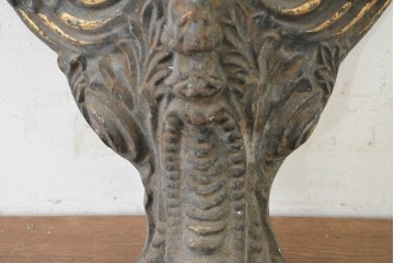 イギリスアンティーク　1890年から1910年頃　優美なレリーフが魅力的な飾り脚　(R-089546)