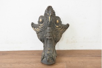 イギリスアンティーク　1890年から1910年頃　優美なレリーフが魅力的な飾り脚　(R-089547)