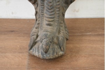 イギリスアンティーク　1890年から1910年頃　優美なレリーフが魅力的な飾り脚　(R-089548)