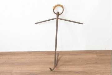 イギリスアンティーク　1880年頃から1920年頃　素朴な風合いを楽しむアンカーオブジェ　(R-089550)
