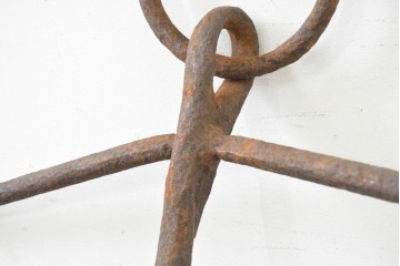 イギリスアンティーク　1880年頃から1920年頃　素朴な風合いを楽しむアンカーオブジェ　(R-089550)