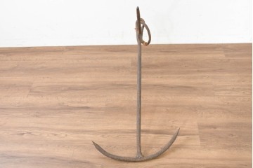 イギリスアンティーク　1880年頃から1920年頃　素朴な風合いを楽しむアンカーオブジェ　(R-089550)