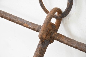 イギリスアンティーク　1880年頃から1920年頃　素朴な風合いを楽しむアンカーオブジェ　(R-089551)