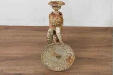 フランスヴィンテージ　1950年から1970年頃　天使モチーフの壁付けキャンドルスタンド　(R-089559)