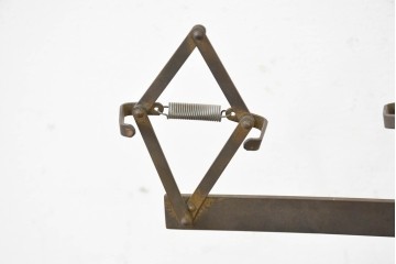 イギリスアンティーク　パンプスを並べて飾れる靴用ディスプレイスタンド　(R-089566)
