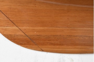 アメリカヴィンテージ　エンデバー号　Half Hull Model(ハーフハルモデル)　木製　船体半面模型のウォールディスプレイ　(R-089574)